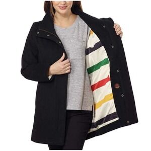 Pendleton Jacket Womens Small Cascade Wool Campbell Heritage Preppy Winter